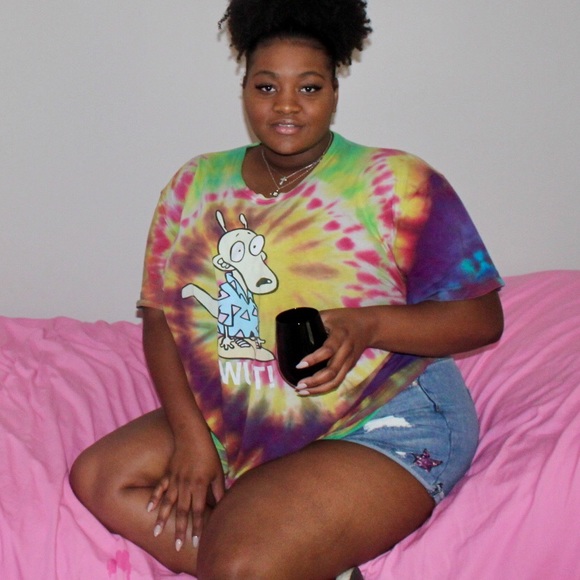 BLUE JEAN SHORTS | SIZE 18 - Picture 5 of 5